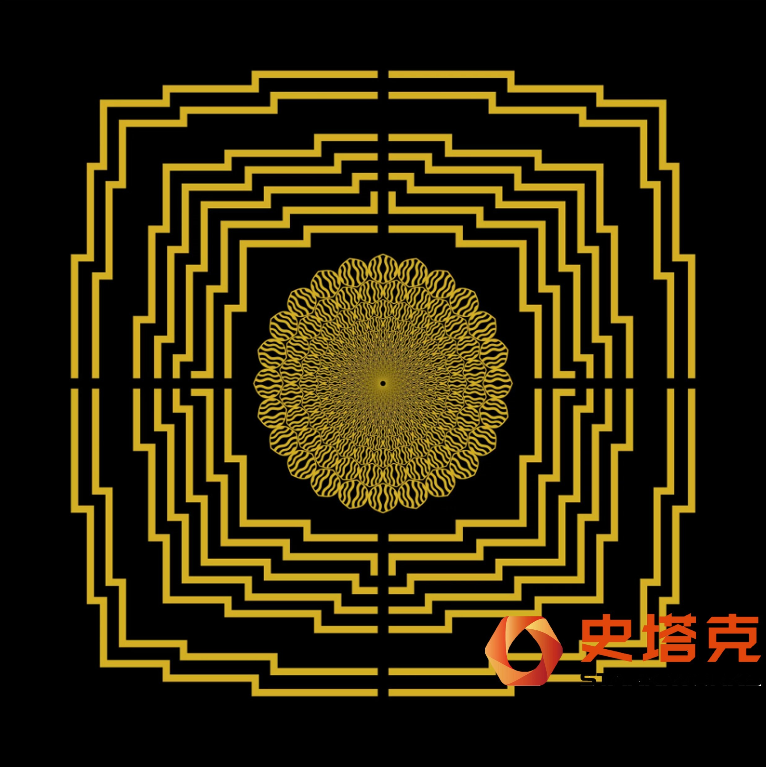 【Muni】牟尼之門畫布 54*54cm