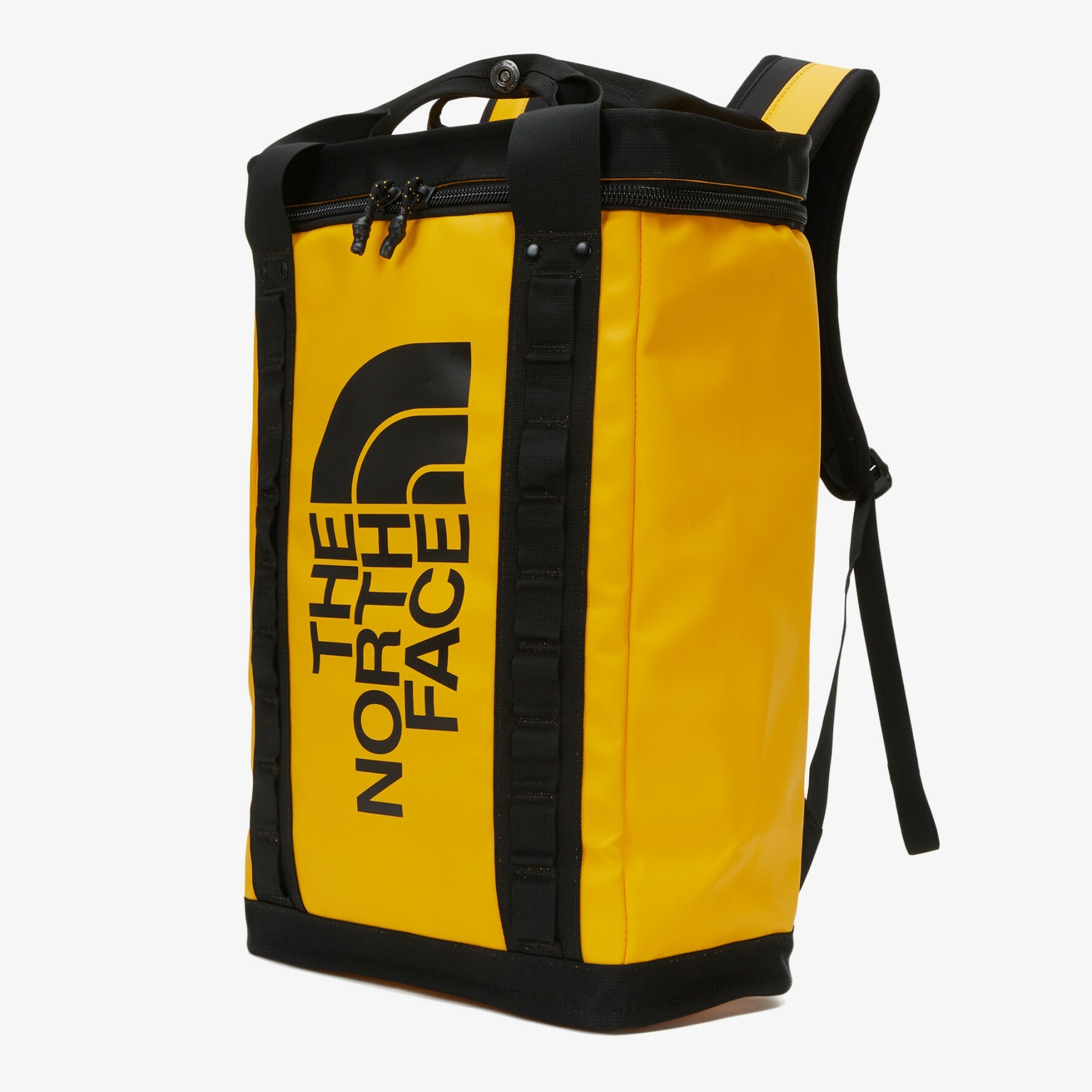 THE NORTH FACE EXPLORE FUSEBOX L 防水 水桶 後背包 黃  NM2DN73B