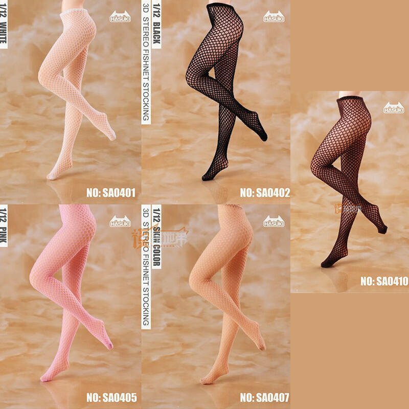HASUKI 日版 1/12 SA0407 可動人形用網襪 (膚色)
