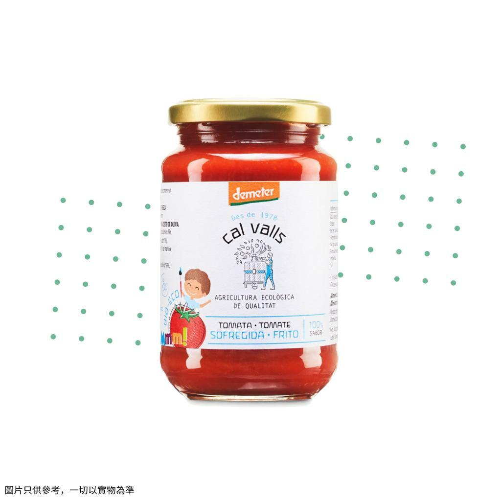 [常溫] 西班牙 Cal Valls 有機無添加糖炒蕃茄醬 350g