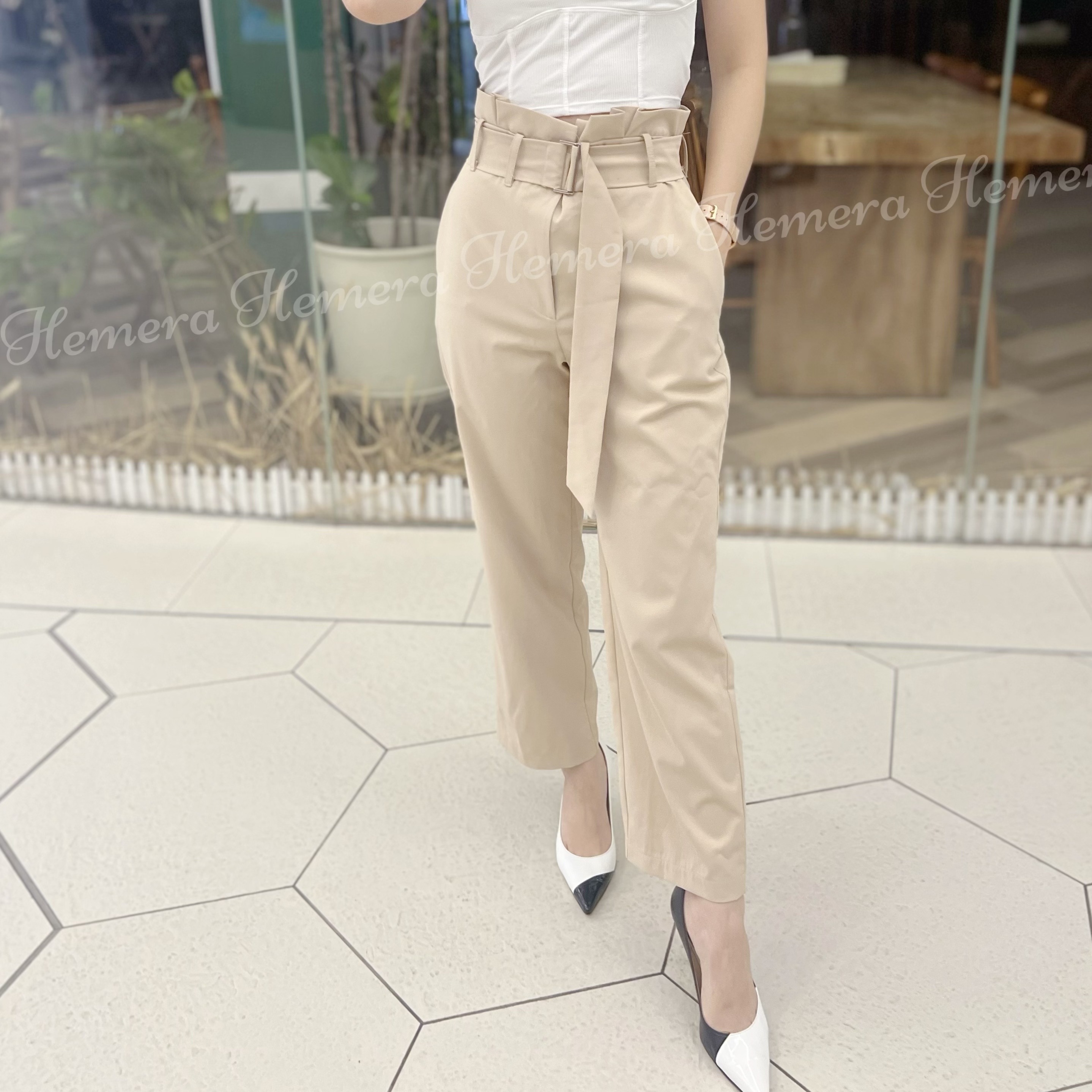 In Stock: Casual Ruffles Pants PT22S0912