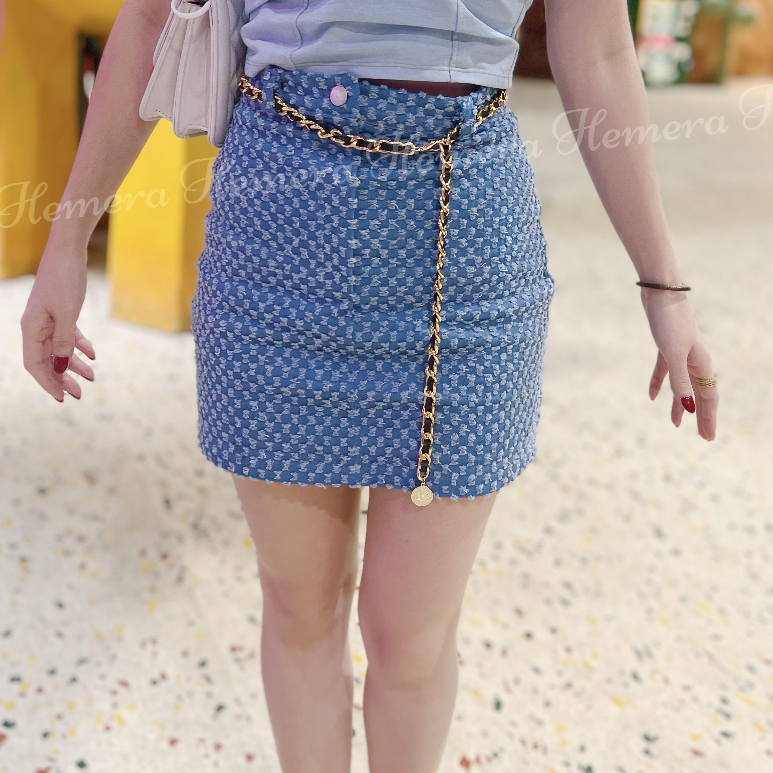 Denim Skirt SK22S0910