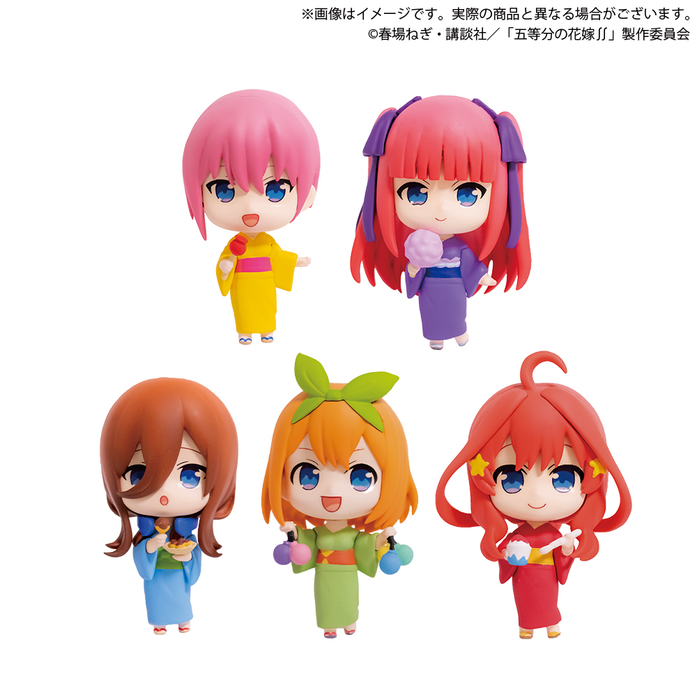 (日版) [扭蛋] 五等分之花嫁 Collection Figure Rich Vol.2 1套5款