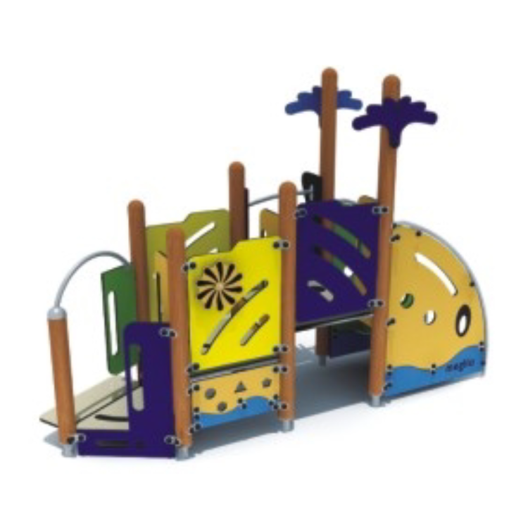 Large Slide PE Board Playground
