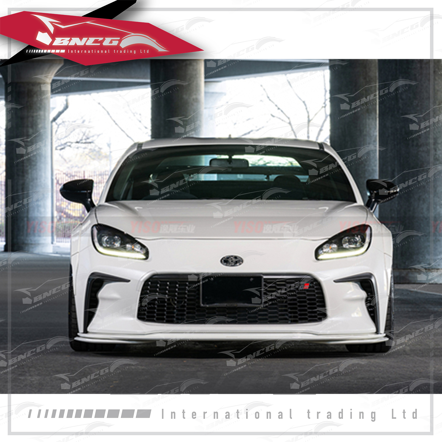 豐田 Toyota GR 86 速霸陸 Subaru BRZ 改裝 碳纖維 外觀件 ARtisan款 前下巴 前導流 前包角