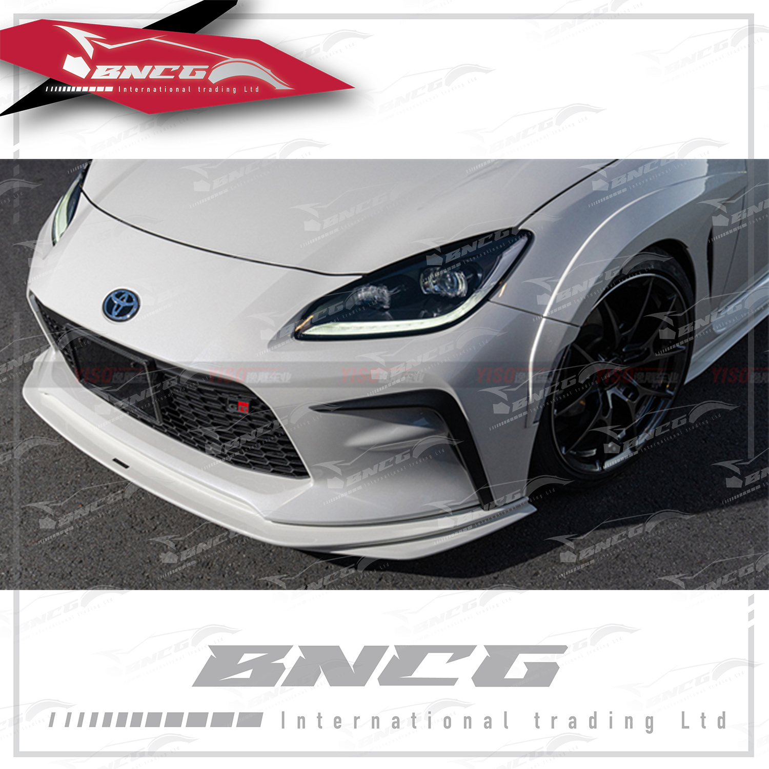 豐田 Toyota GR 86 速霸陸 Subaru BRZ 改裝 碳纖維 外觀件 ARtisan款 前下巴 前導流 前包角