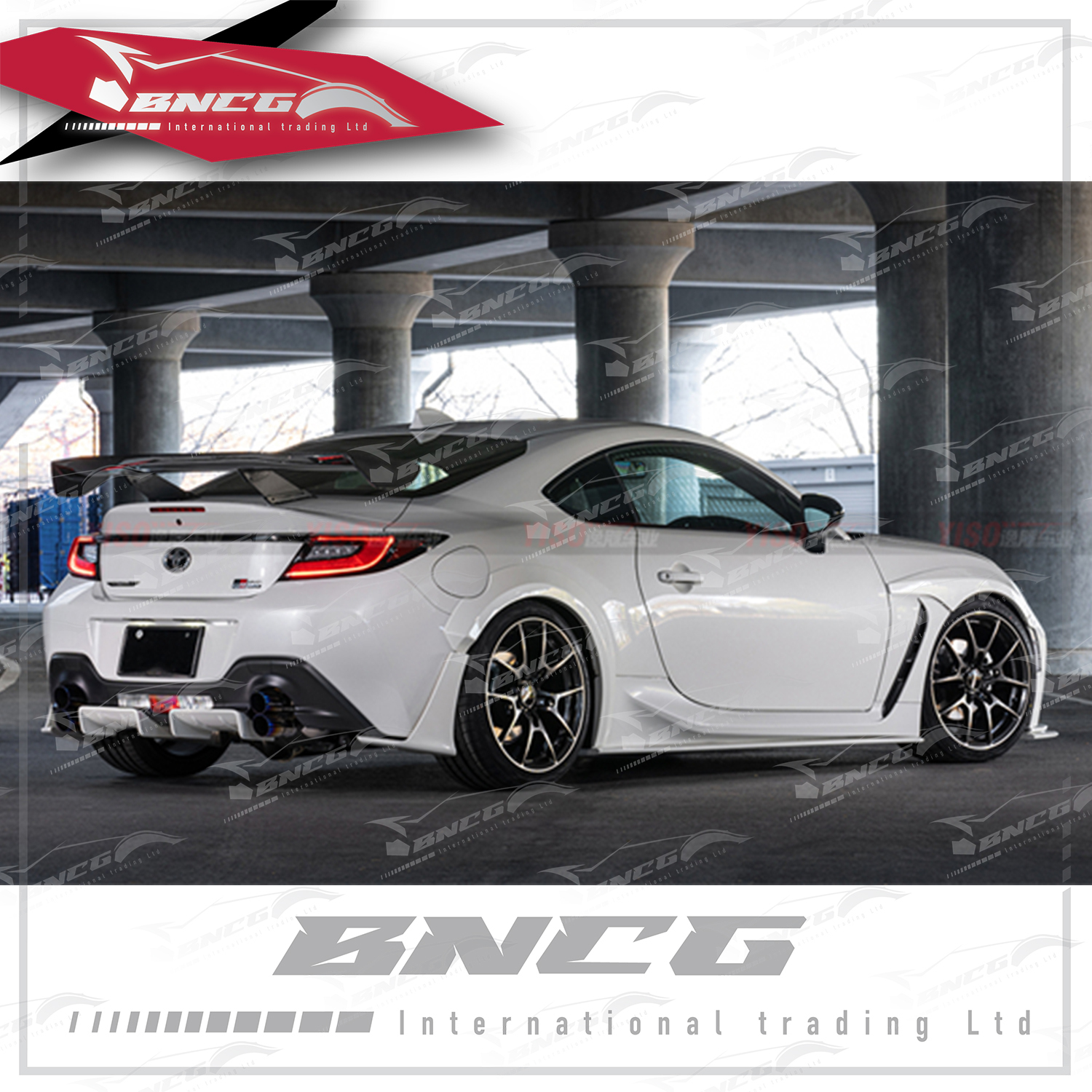 豐田 Toyota GR 86 速霸陸 Subaru BRZ 改裝 碳纖維 ARtisan款 後下巴 後導流 後包角