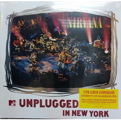 Nirvana-mtv unplugged in new york 2 vinyl LP
