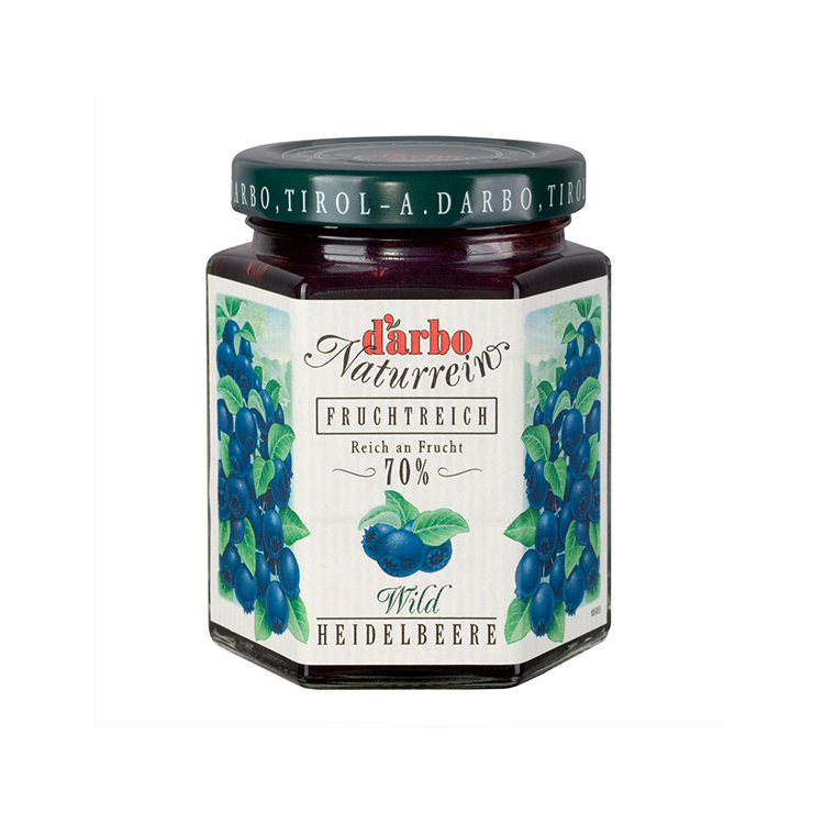 D’arbo 德寶70%果肉蒂羅爾藍莓果醬