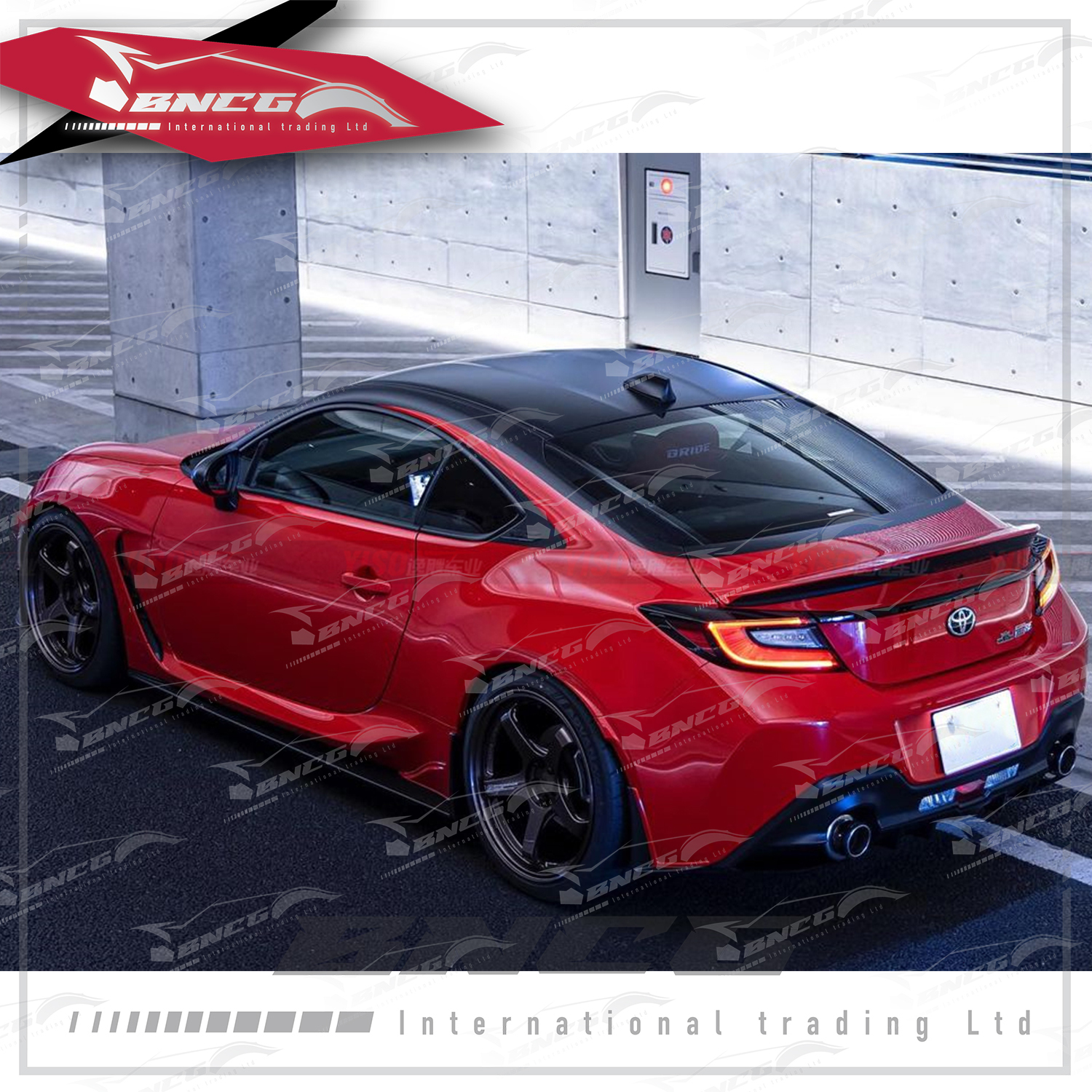 豐田 Toyota GR 86 速霸陸 Subaru BRZ 改裝 卡夢 碳纖維 空力套件 Maxorido款 側裙 側定風翼