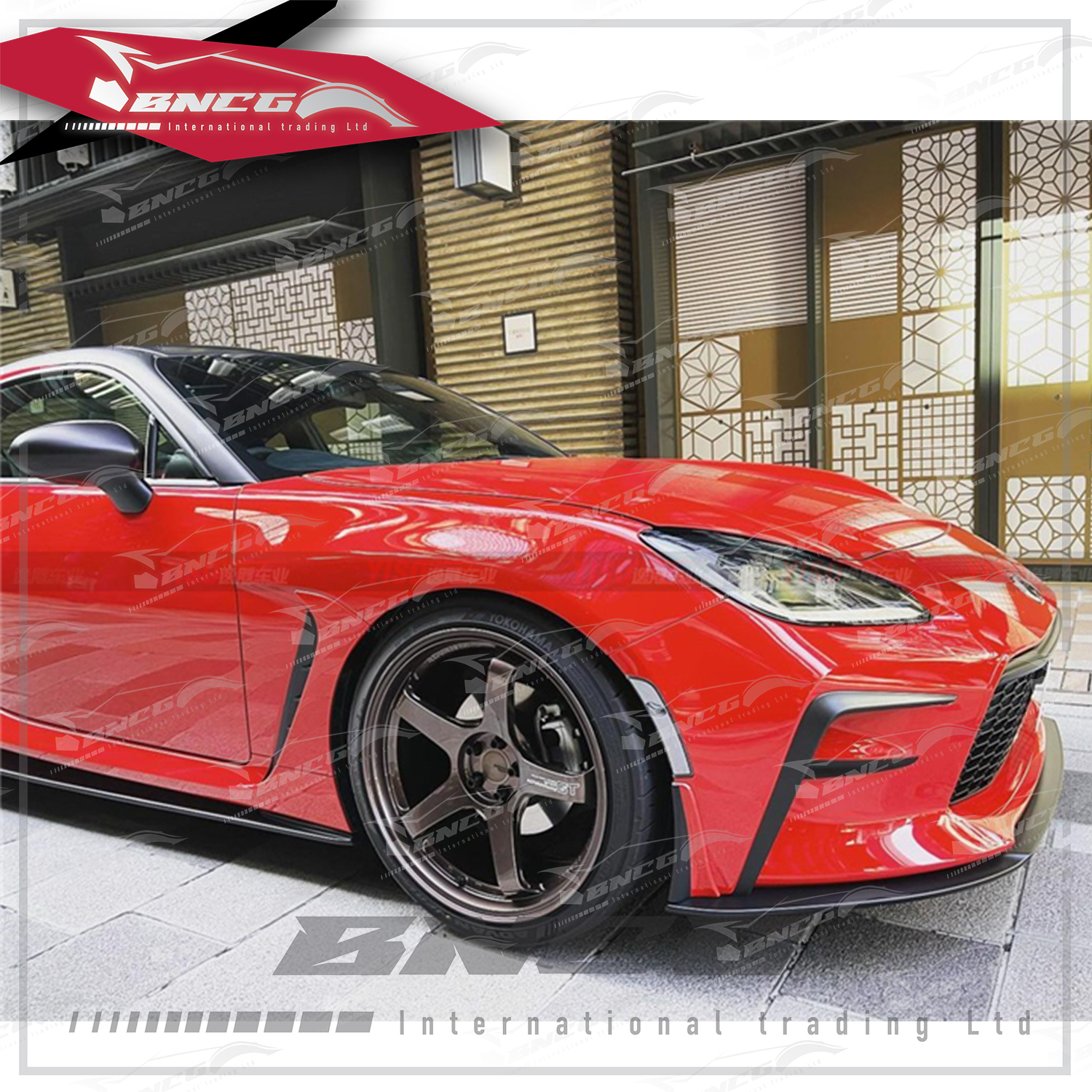 豐田 Toyota GR 86 速霸陸 Subaru BRZ 改裝 碳纖維 外觀件 Maxorido款 前下巴 前導流