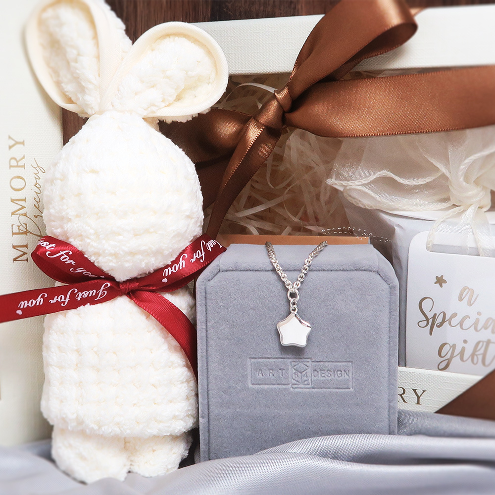 【彌月禮盒】兒童刻字手鍊 小星星 細版 嬰幼兒純銀周歲禮物