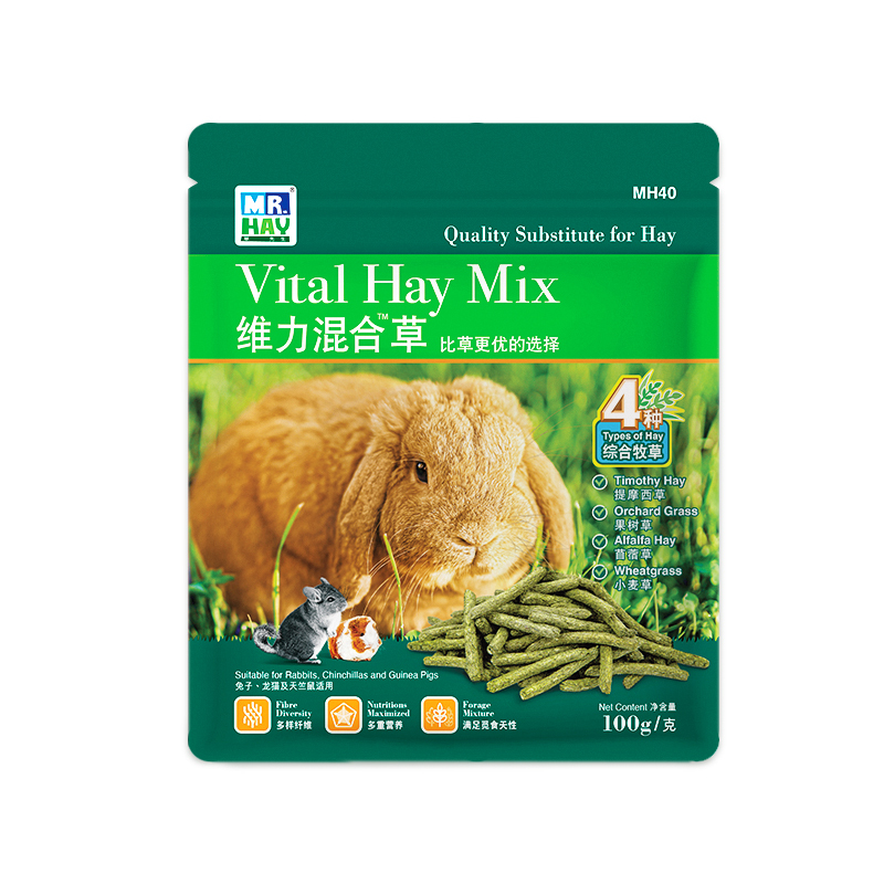 Mr. Hay 維力混合草條 - 100g