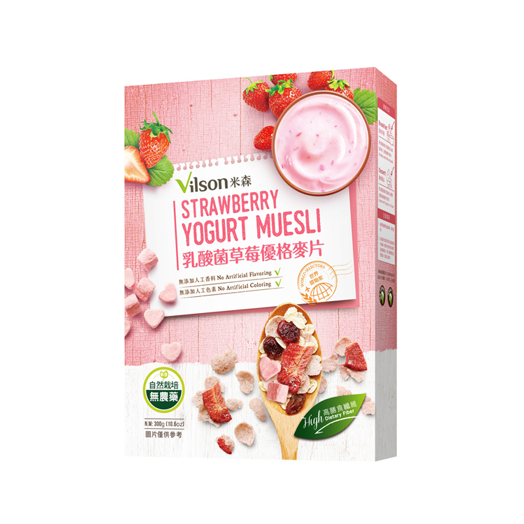 米森乳酸菌草莓優格麥片