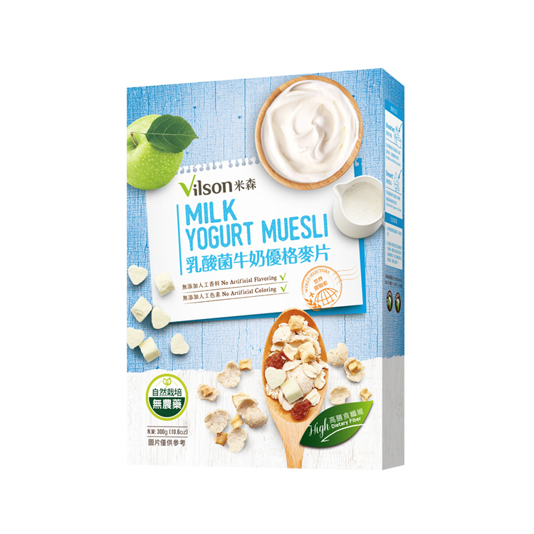 米森乳酸菌牛奶優格麥片