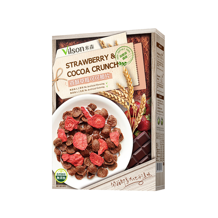 米森香酥草莓可可脆片