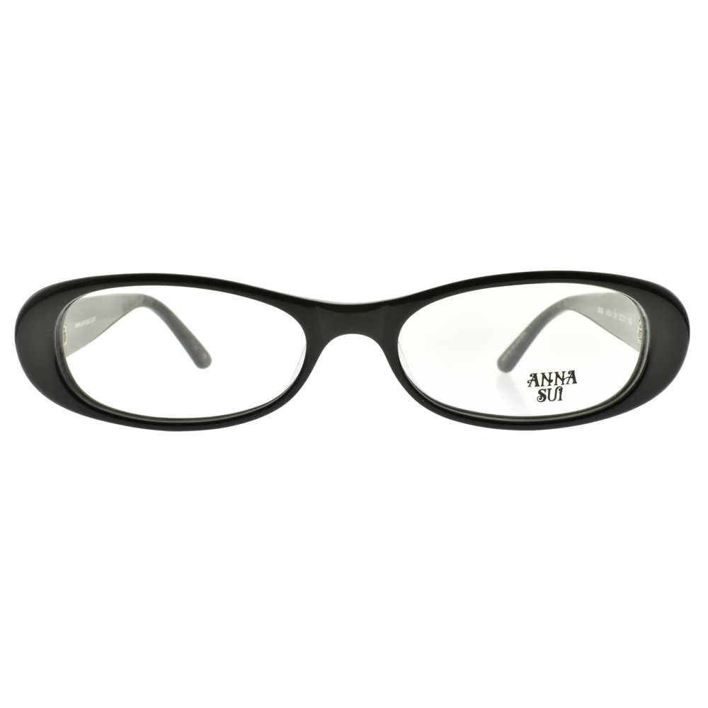 【Anna Sui】AS504 001  經典LOGO橢圓框光學眼鏡