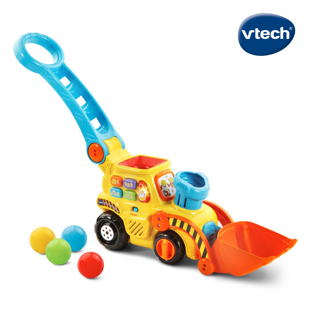 【英國 Vtech 嬰幼兒系列】趣味投球挖土機