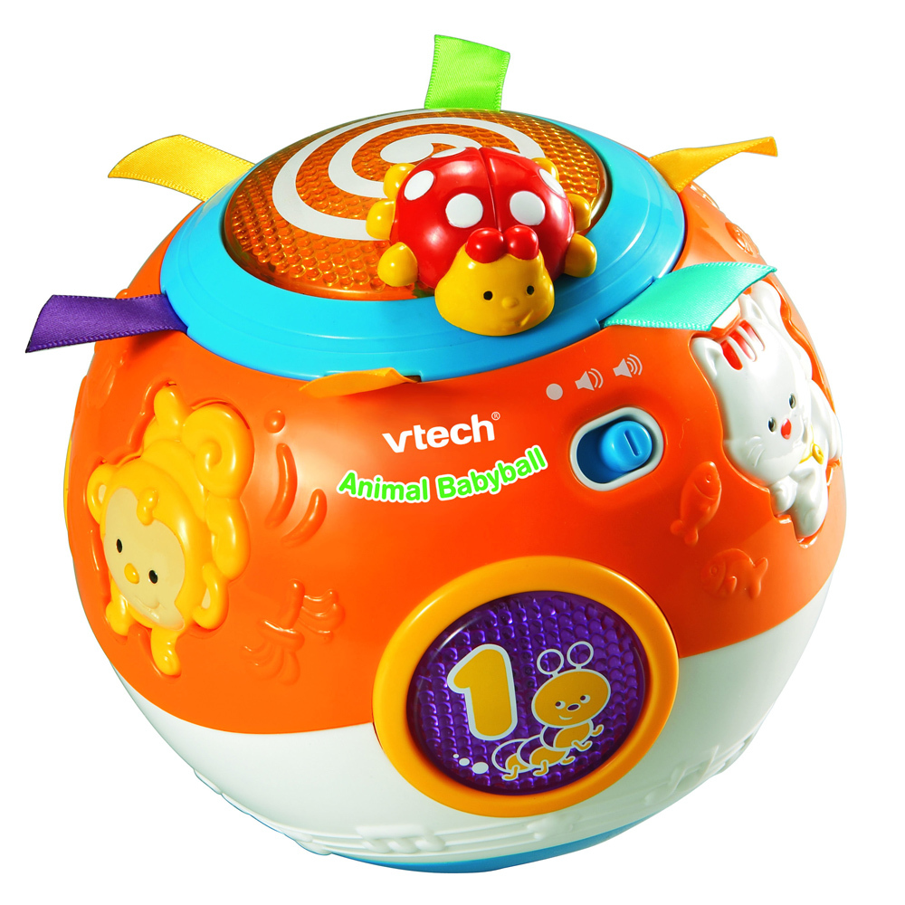 【英國 Vtech 嬰幼兒系列】炫彩聲光滾滾球