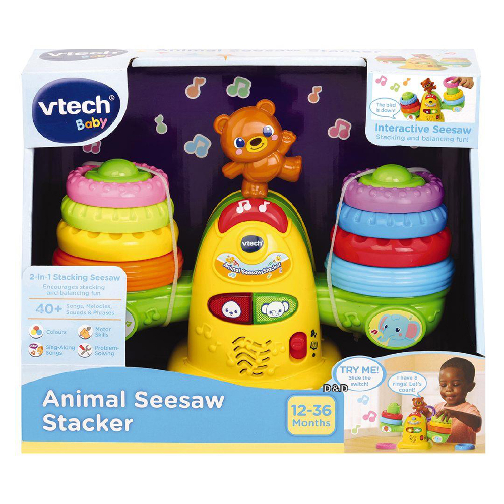 【英國 Vtech】互動天秤套圈學習組