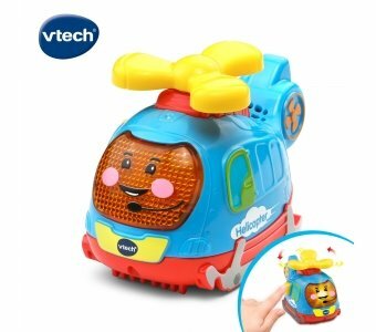 【英國 Vtech】嘟嘟聲光互動車-直升機