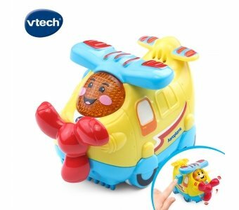 【英國 Vtech】嘟嘟聲光互動車-飛機