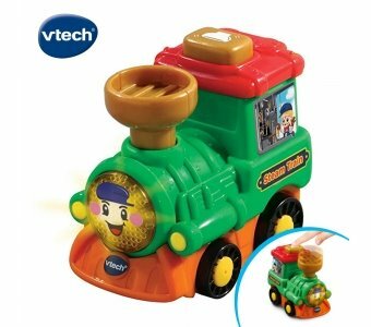 《 英國 Vtech 》嘟嘟聲光互動車-小火車