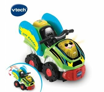《 英國 Vtech 》嘟嘟聲光互動車-越野車