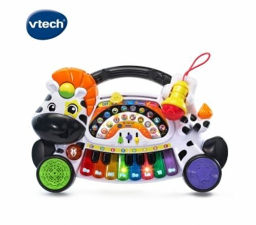  《 英國 Vtech 》多功能搖滾斑馬DJ鋼琴
