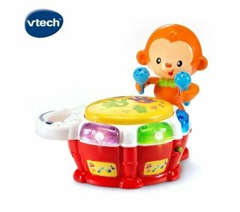 《 英國 Vtech 》歡樂小猴敲敲鼓