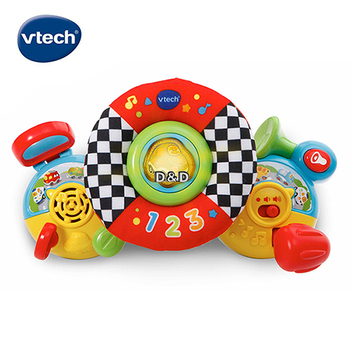  【英國 Vtech 】寶寶帥氣方向盤