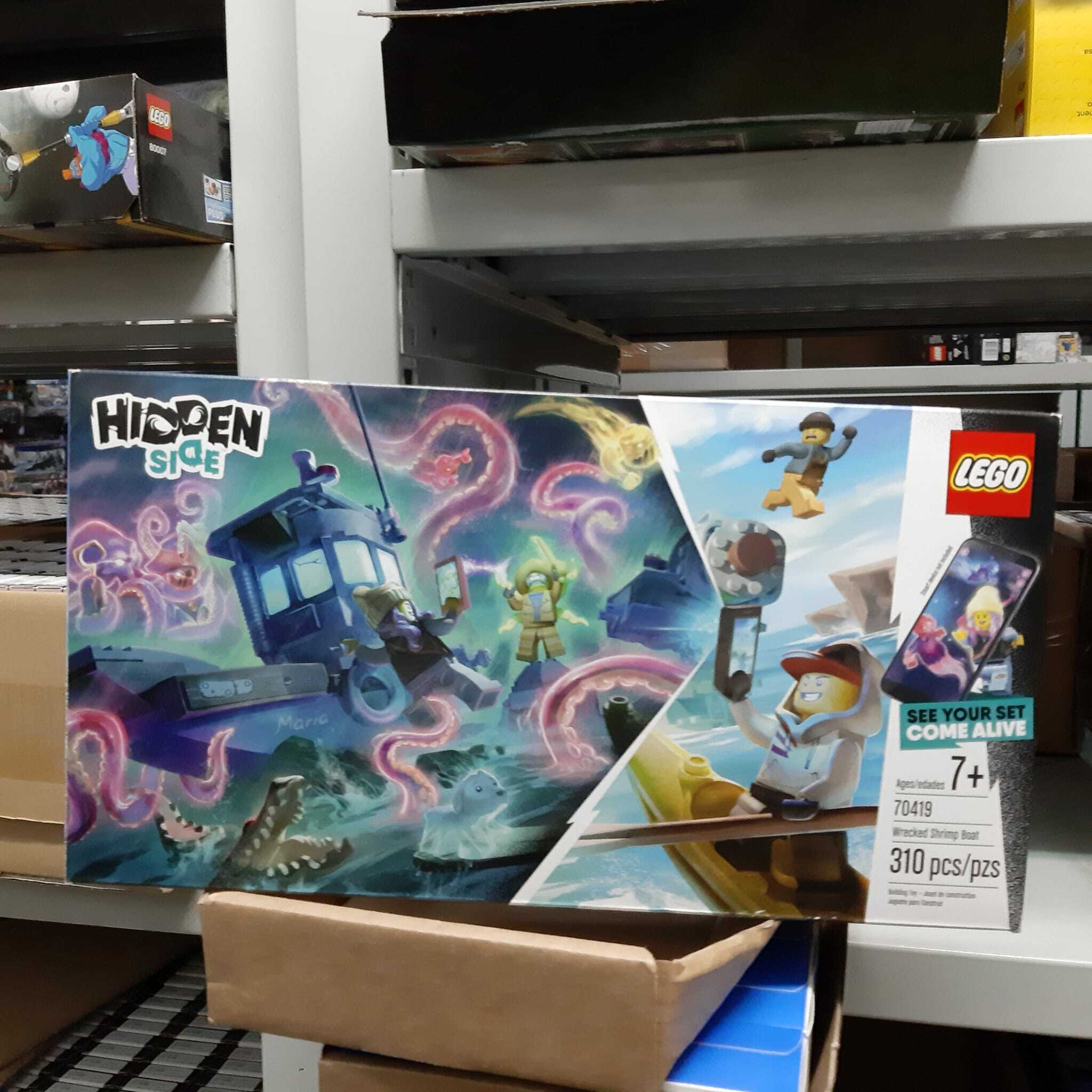 [絕版] LEGO 70419: Wrecked Shrimp Boat（Hidden Side）