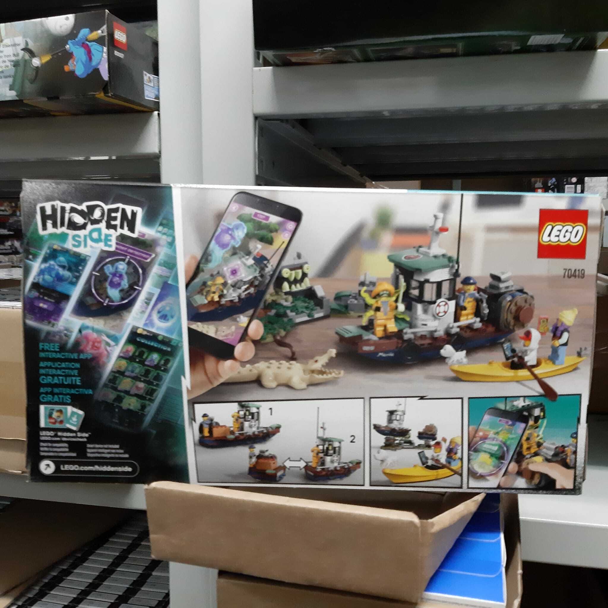 [絕版] LEGO 70419: Wrecked Shrimp Boat（Hidden Side）