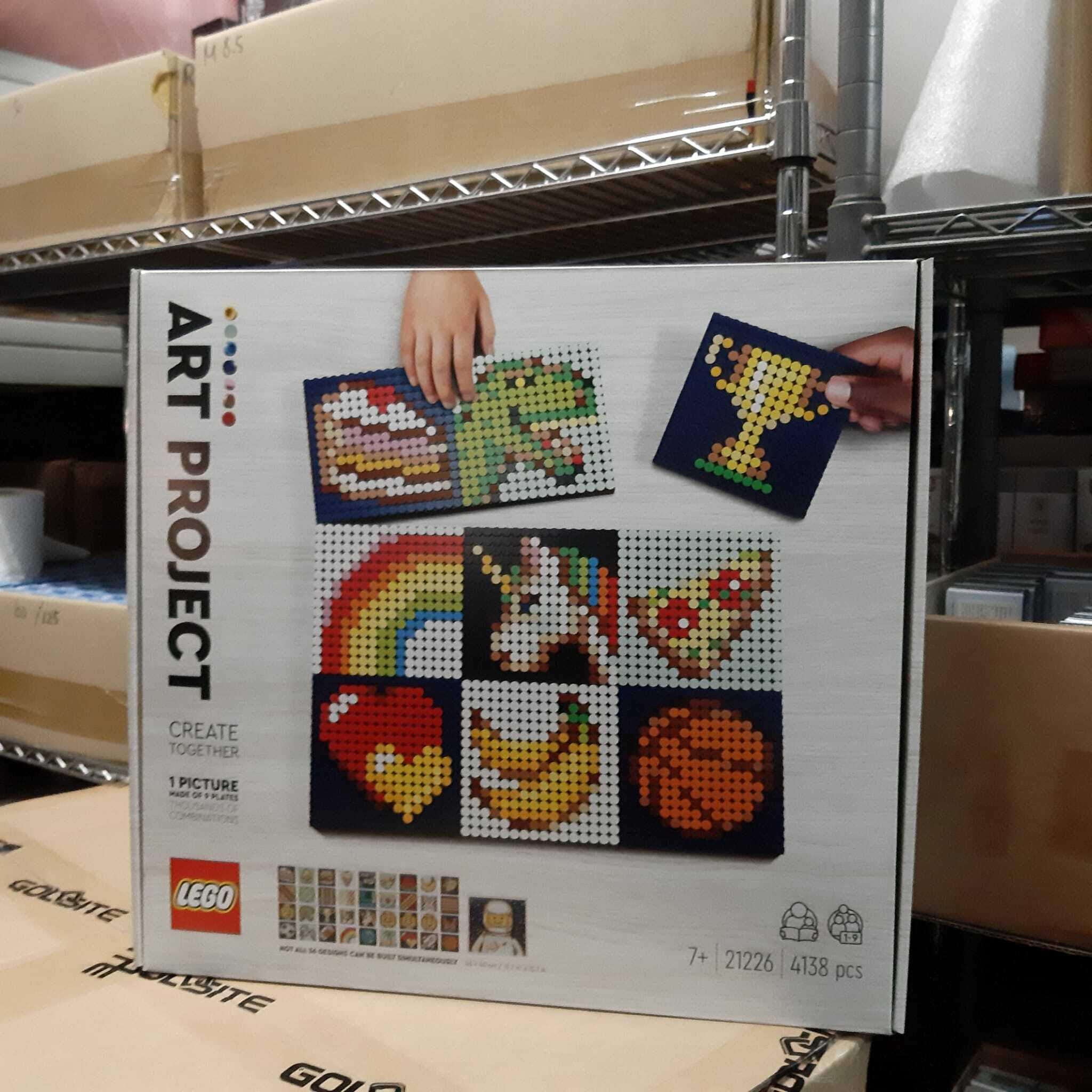 [絕版] LEGO 21226: Art Project -CreateTogether（Art）