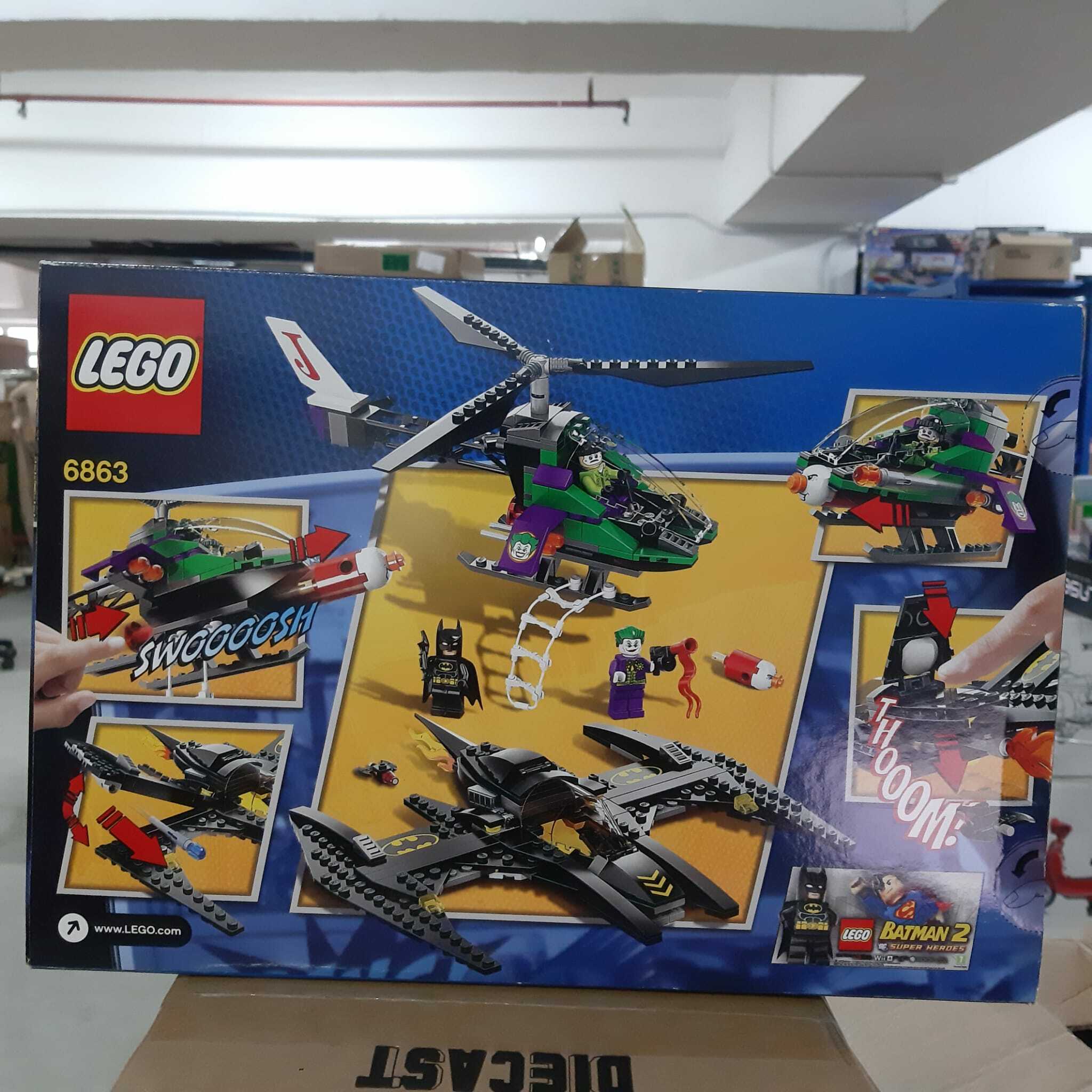 [絕版] LEGO 6863: Batwing Battle Over Gotham City （DC Comics Super Heroes）