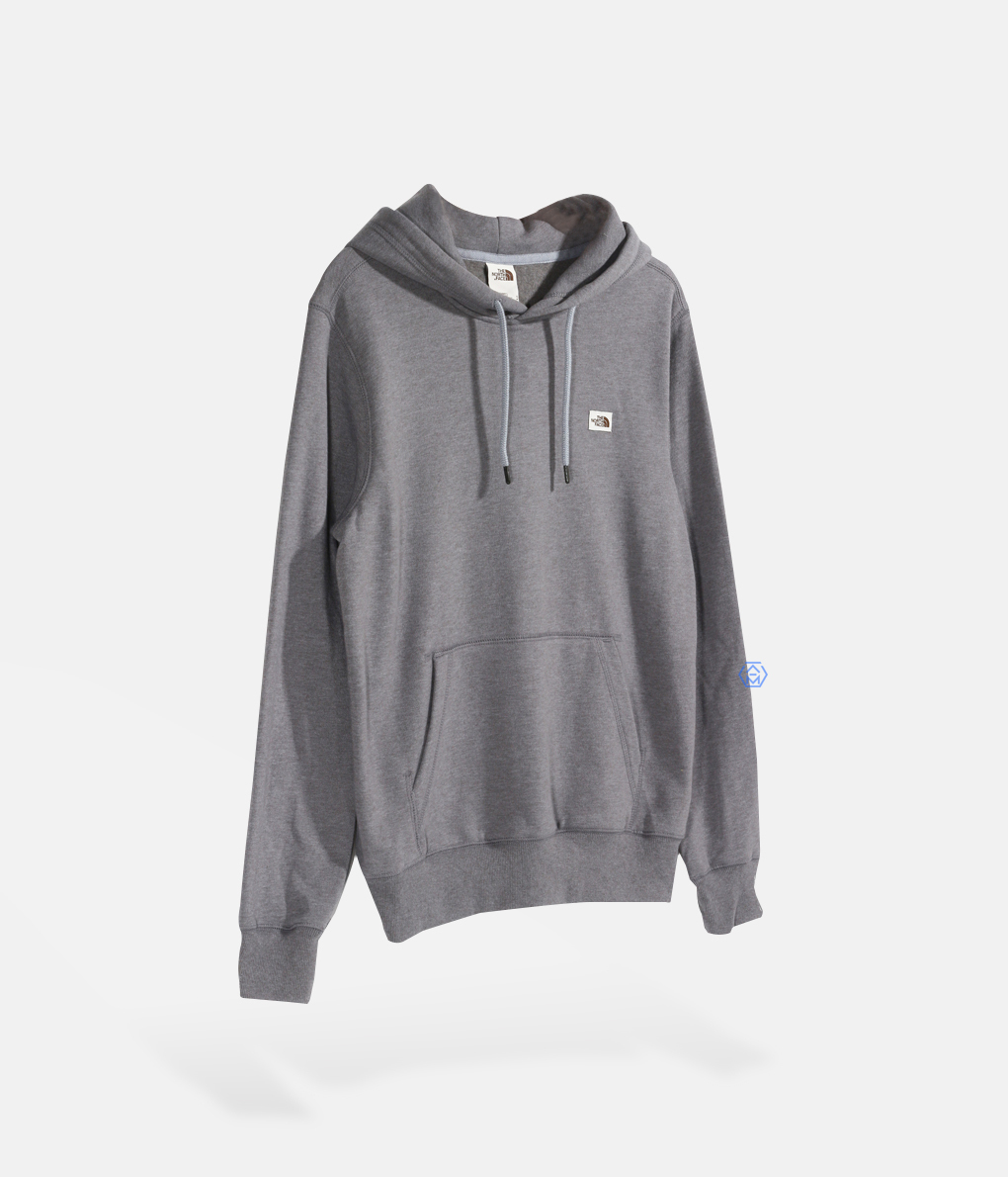 The North Face Heritage Patch Hoodie 鋼鐵灰內刷毛帽T (NF0A532BDYY)