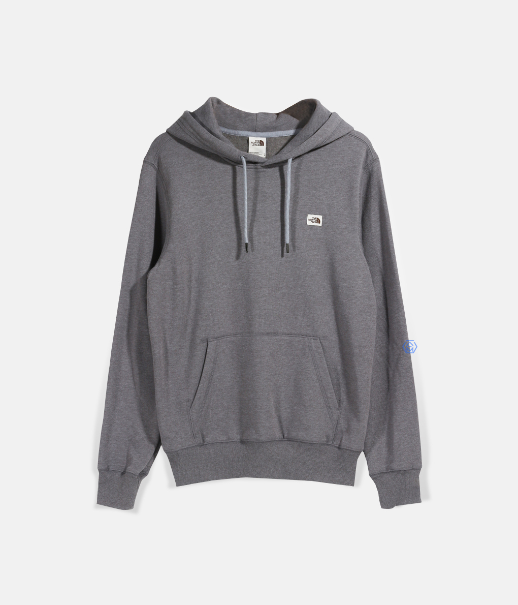 The North Face Heritage Patch Hoodie 鋼鐵灰內刷毛帽T (NF0A532BDYY)