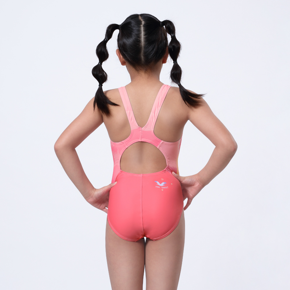 MAR-22075WJ 小女競賽型泳裝 - Sunset