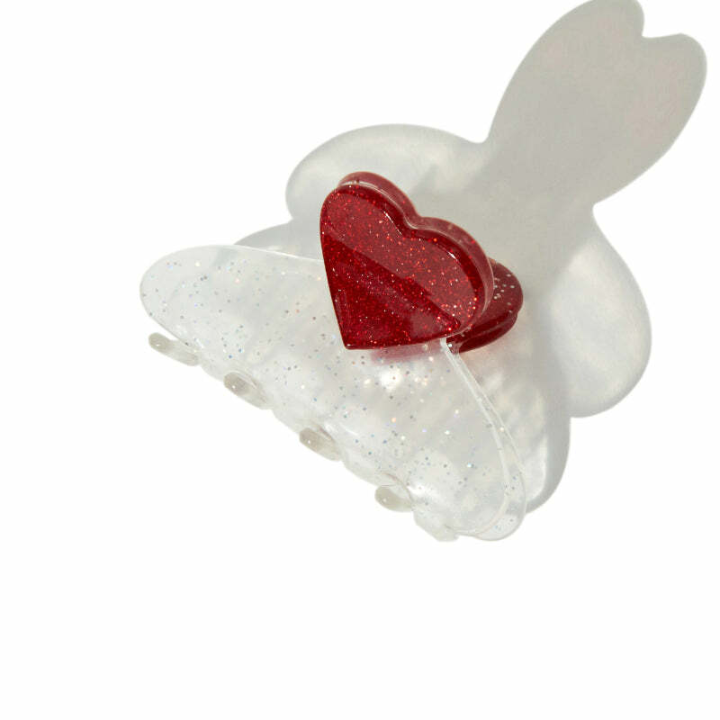 美國 Snack Break // Glittering Love Hair Claw