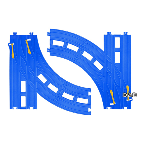 《 TAKARA TOMY 》PLARAIL 鐵路王國系列 - R-28 複線轉輒器