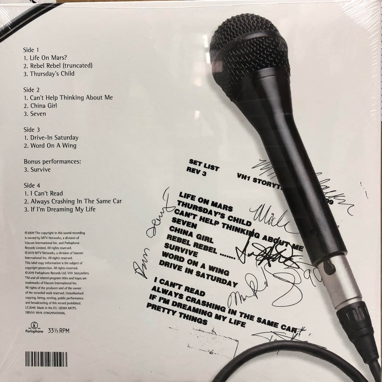 DAVID BOWIE-VH STORYTELLERS 2LP