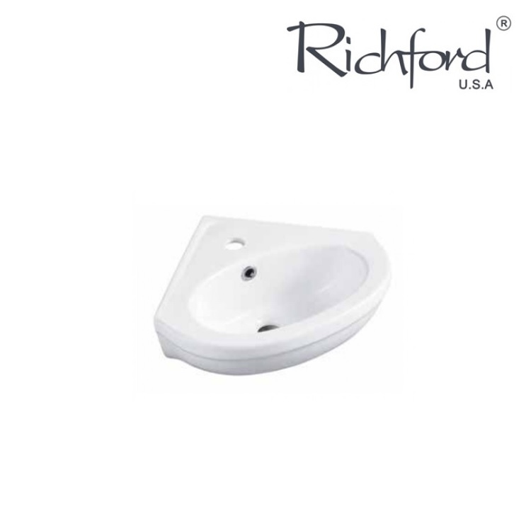 Richford WH506 Wallhung Corner Washbasin