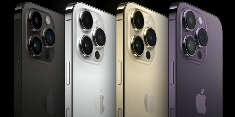 2022 apple秋季發表會 iPhone 14 Pro推出深紫色新色，共4色