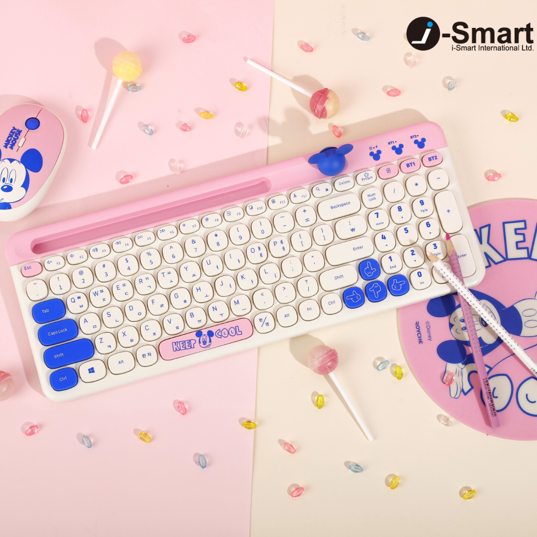 迪士尼 Disney-Royche-無線鍵盤-米奇 Mickey