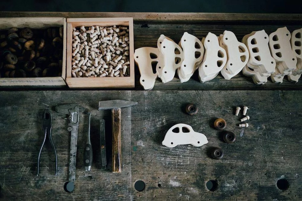 Wooden Story - 木製車