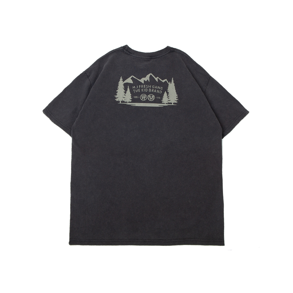 MJ Fresh x KID ® Mountain Forest T-shirt _ 聯名山脈森林短T