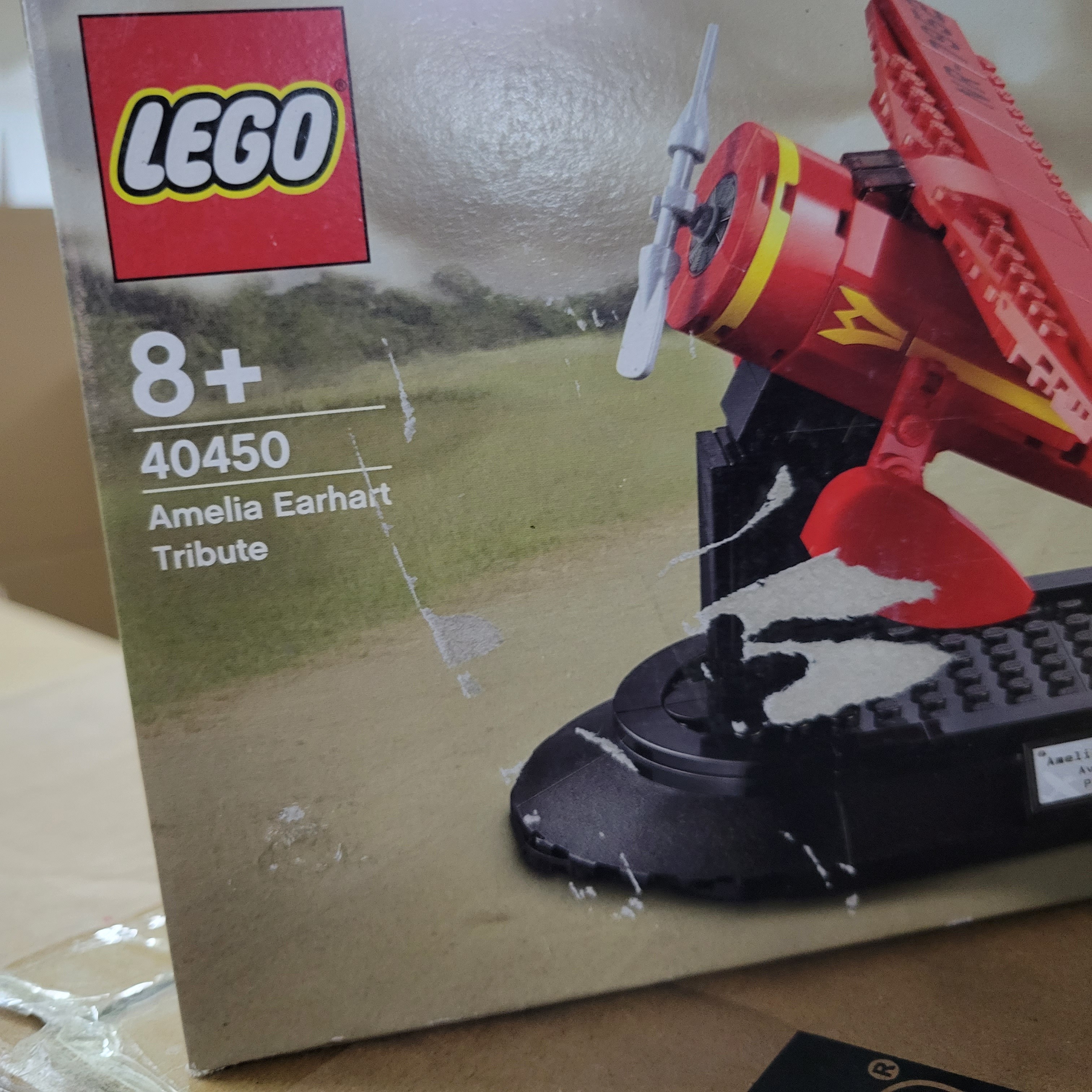 盒殘 LEGO 40450 Amelia Earhart Tribute (Miscellaneous)