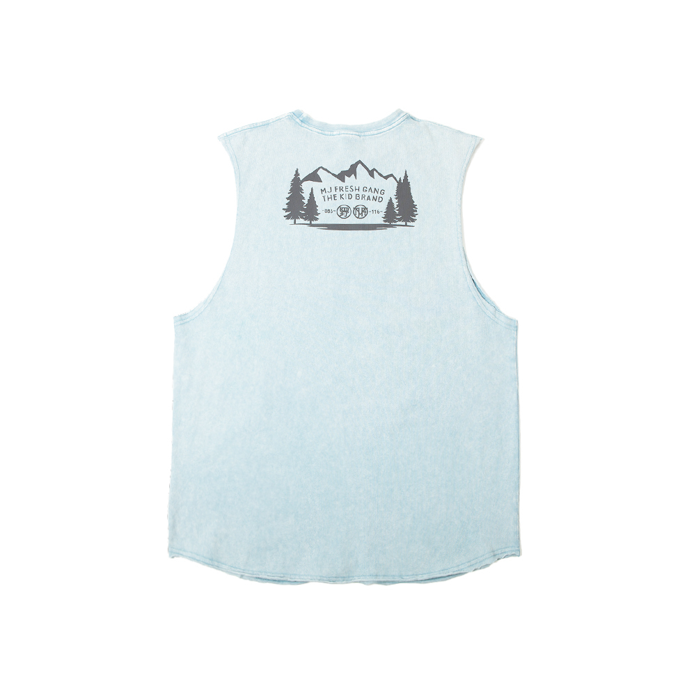 MJ Fresh x KID ® Mountain Forest Tank Top _ 聯名山脈森林背心