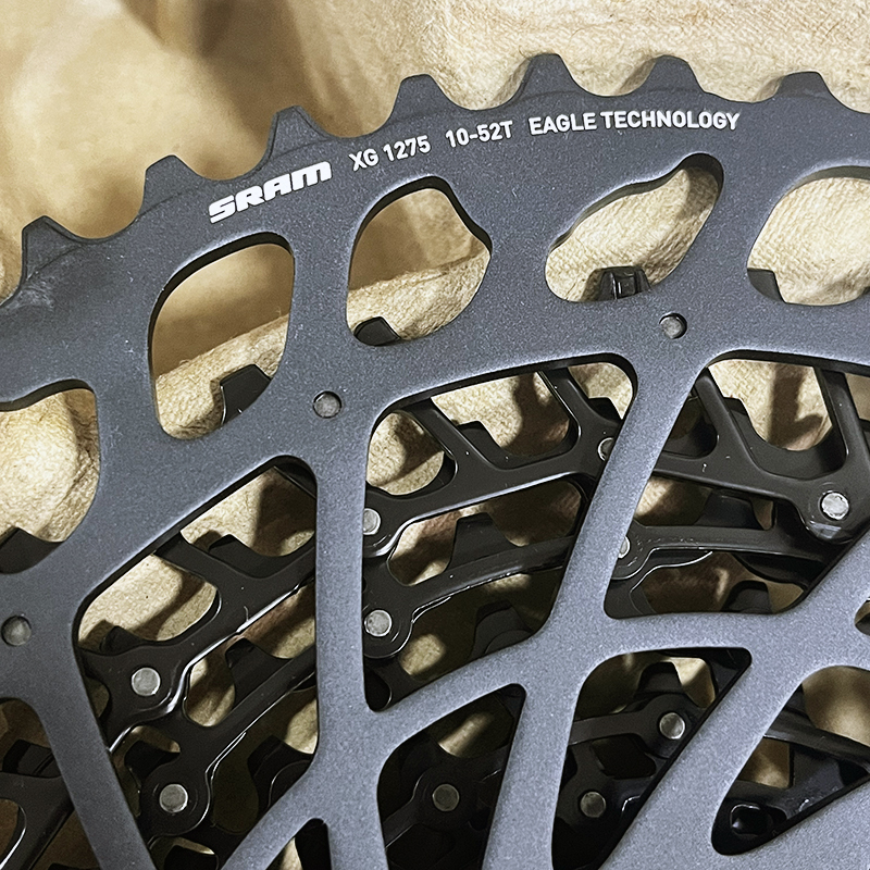 パーツ SRAM GX EAGLE XG1275 10-50T SRAM GX Eagle XG-1275 Cassette - 12 Speed, 10-50t, Black