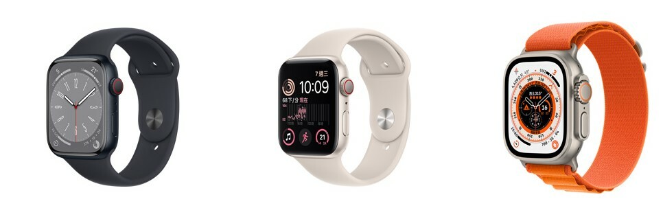 2022 apple秋季發表會 推出全新三款apple watch